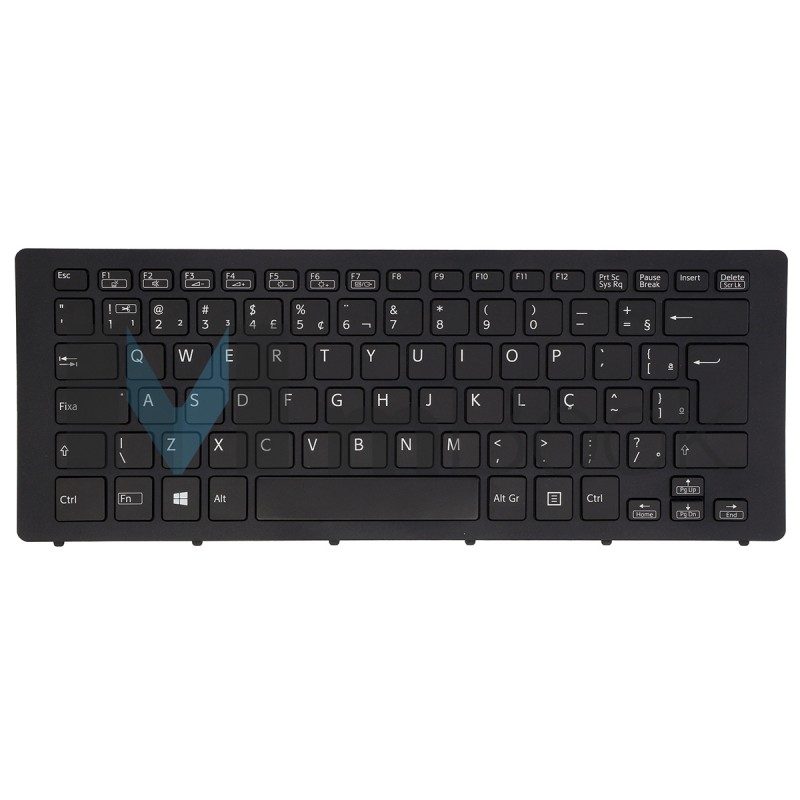 Teclado Pra Sony VAIO SVF15N190X Layout BR