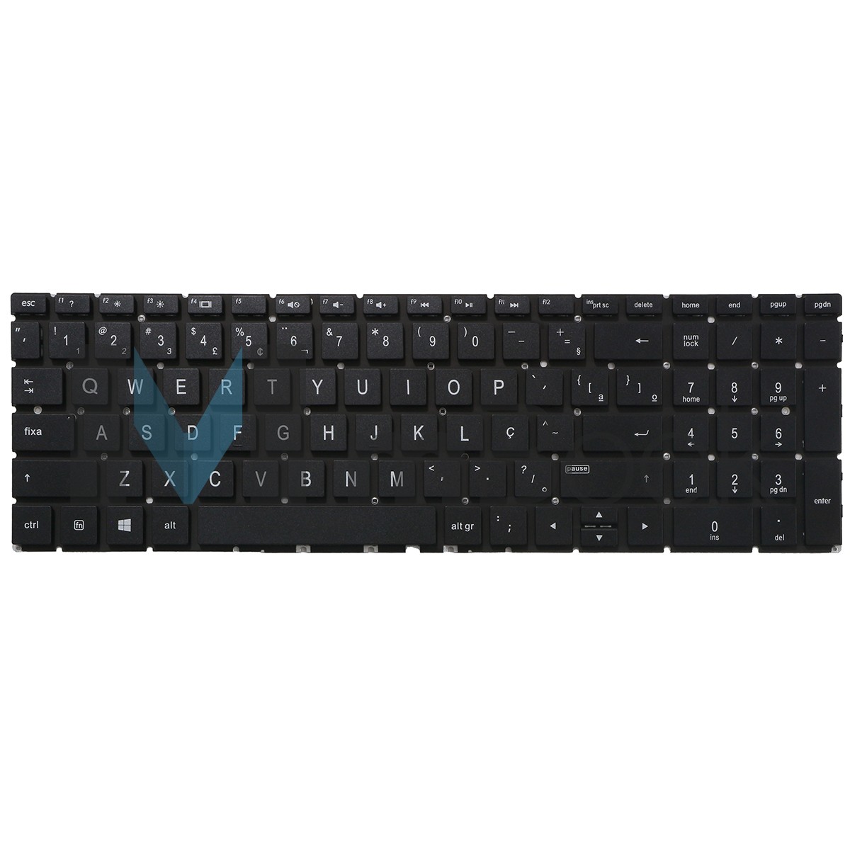 Teclado HP Pavilion 15 DA0032WM 15 CS2000 15 DA0034CL BR Ç