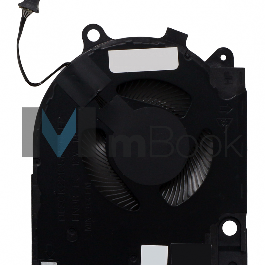 Cooler Fan Ventoinha Da CPU Para Dell G15 5515