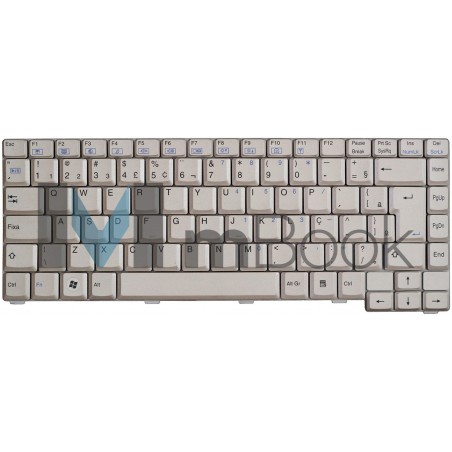 Teclado Branco Positivo Premium P337b D230l