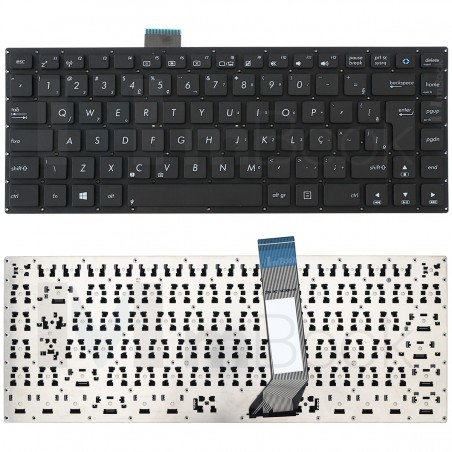 Teclado Asus S400CA-UH51 X402 X402CA-WX010D ABNT