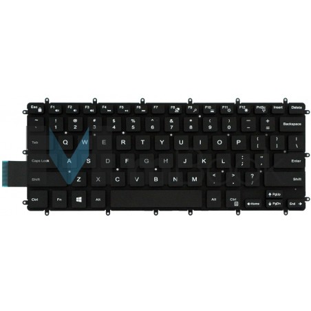 Teclado Dell Inspiron 13-7368 13-3379 15-7370 15-7560 Us