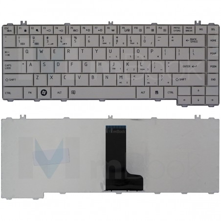 Teclado Toshiba Branco Us C600 C640 C645 L600 L630 L635