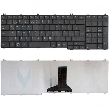 Teclado Toshiba L655 L670 L675 L750 C650 C655 C660 Ç Preto