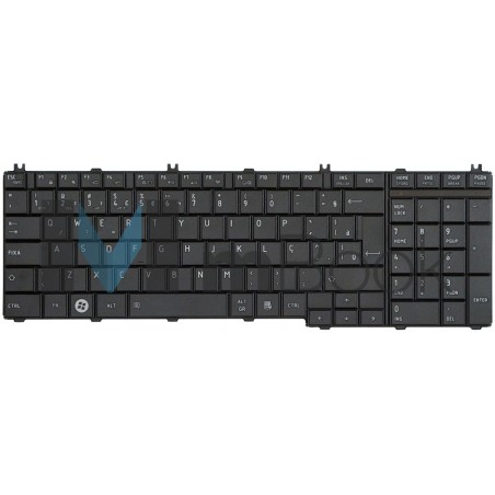 Teclado Toshiba L655 L670 L675 L750 C650 C655 C660 Ç Preto