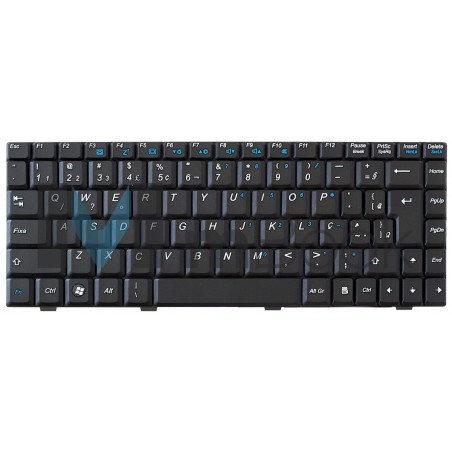 Teclado Philips 12nb, 13nb - Preto - Abnt(ç) V022409bk1