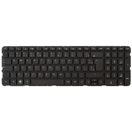 Teclado Hp Pavilion Dv6-7000 Preto Br S/ Molddura 670321-201