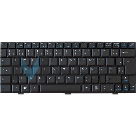 Teclado Msi Wind U90 U115 U120h U123 U123h U123t N011