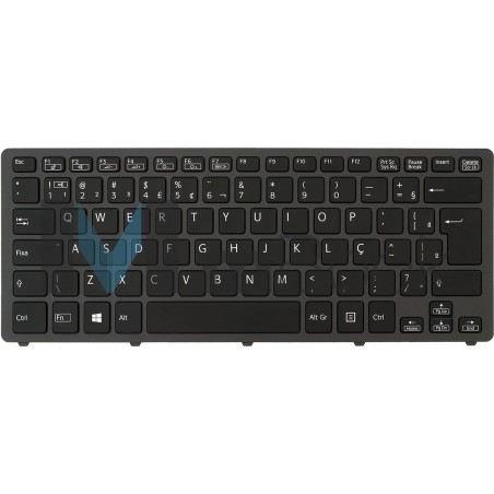 Teclado Sony Vaio Svf14n18st Retroiluminado Svf14n13cxs Pret