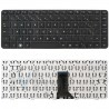 Teclado Hp Dm4-1000 Dv5-2000 662109-201 Br Com Moldura