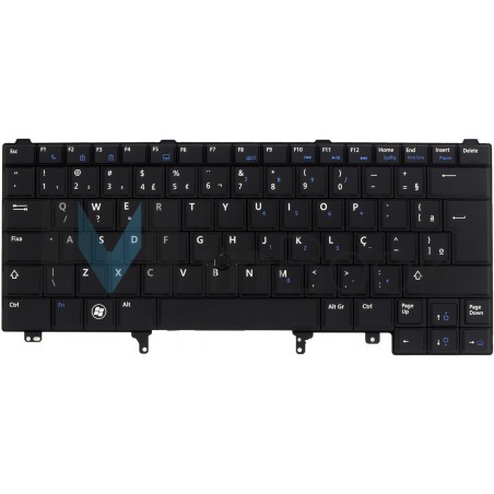 Teclado Dell Latitude Atg Xt3 E5420 Br Retroiluminado