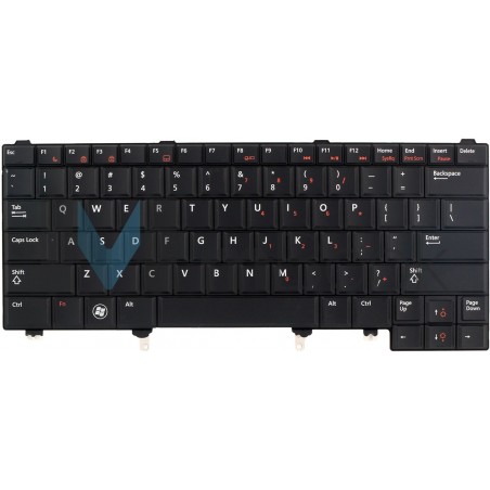 Teclado Dell Latitude E6220 E6230 Us Sem Pointing Stick