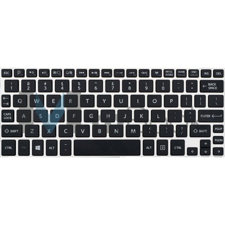 Teclado Toshiba Satellite NB15-A1203SL NB15-A1263SM NB15T-A