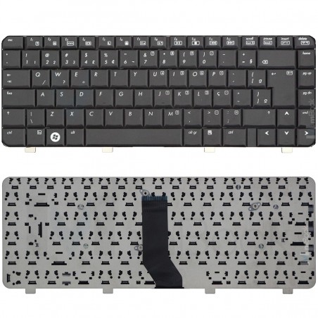 Teclado Hp Compaq 454954-031 V071802ak1 Nsk-h5m0u Br Ç