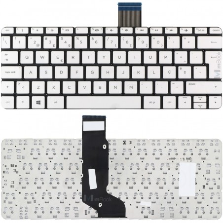 Teclado Hp Pavilion 11-n127br Branco