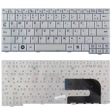 Teclado Samsung N100S N101 N108 N110 N128 Branco