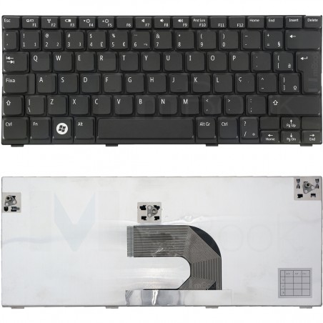 Teclado Dell Mini V111502DS1 PK130F11A00 V111502AS1 BR com Ç