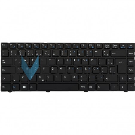 Teclado Qbex Vb40r19 Vb40ri9 BR com Ç Wifi F10