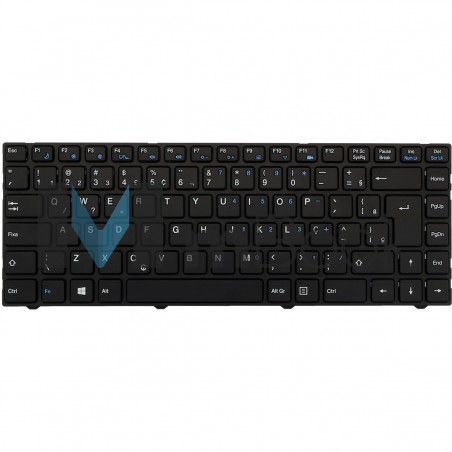 Teclado Qbex Vb40r19 Vb40ri9 BR com Ç Wifi F10