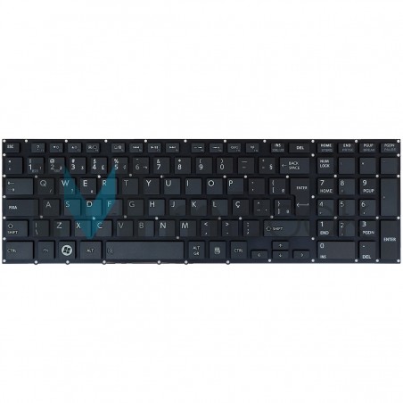 Teclado Toshiba Satellite mp-12x16cuj528 13e352204419m C Led