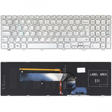 Teclado Dell Inspiron V143625AS1 90.47L07.S01 BR Com Ç