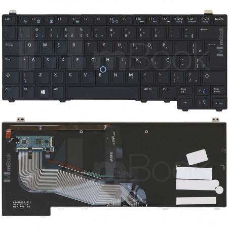 Teclado Dell PK130WQ1B29 Retroiliminado BR Com Ç