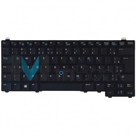 Teclado Dell PK130WQ1B29 Retroiliminado BR Com Ç