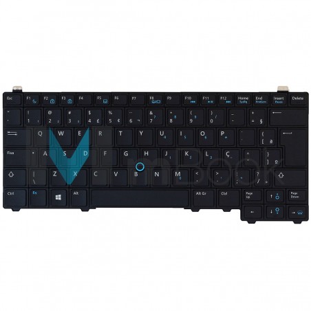 Teclado Dell PK130WQ1B29 Retroiliminado BR Com Ç