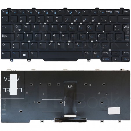 Teclado Dell Latitude 094F68 94F68 Espanhol