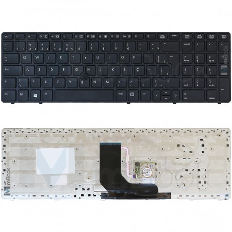 Teclado HP 701987-201 641179-001 BR