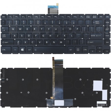 Teclado Toshiba Satellite E45T-B4300 P30W-B E45T-B4204 US