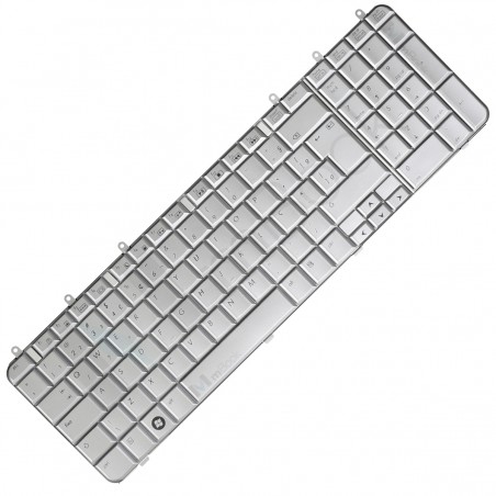 Teclado Hp Dv7-1005ef Dv7-1005eg Dv7-1005eo Prata BR