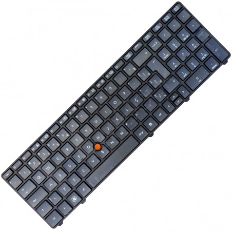 Teclado para HP Elitebook 701978-001 9Z.N6GBV.601 BR