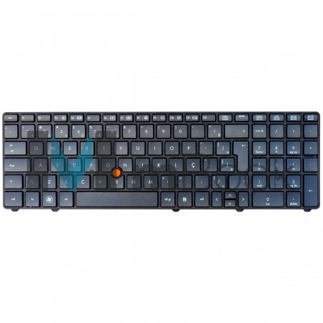 Teclado para HP Elitebook 701978-001 9Z.N6GBV.601 BR