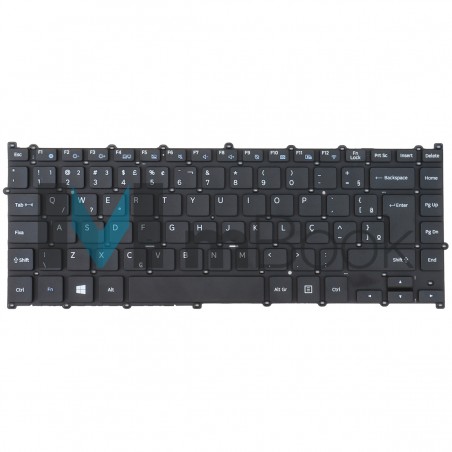 Teclado Samsung Essentials E35s Np300e4lk Com Ç Preto