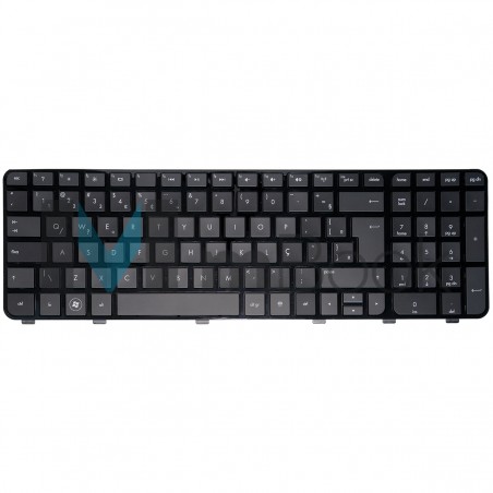 Teclado Hp DV6-7200 DV6-7200SL DV6-7201TU BR Com Frame