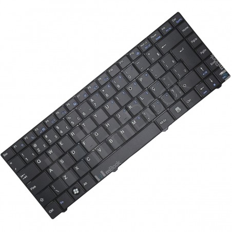 Teclado para note compatível com MP-10F88PA-F51F Wifi F12