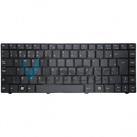 Teclado para note compatível com MP-10F88PA-F51F Wifi F12