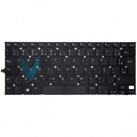 Teclado para Dell Inspiron V144725AS1 0F4R5H 0R68N6