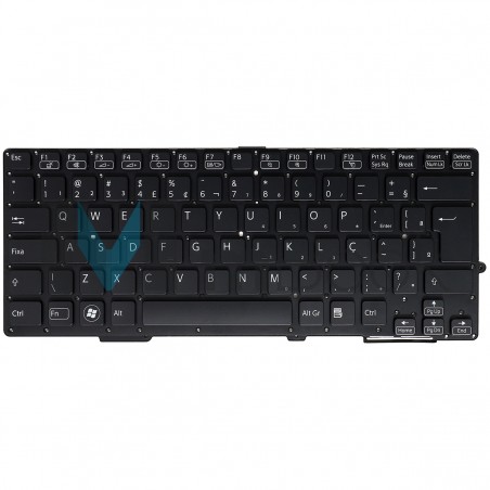 Teclado para Sony Vaio SVS13112FXS SVS13A2APXB SVS13AB1GL