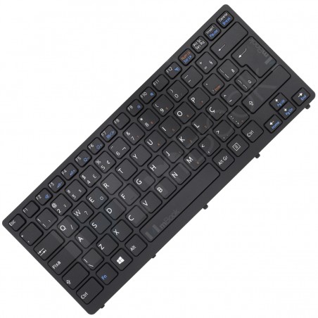 Teclado para Sony Vaio Vpccw2s3c Vpc-cw290x BR com Ç