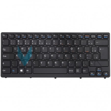 Teclado para Sony Vaio Vpccw18fj Vpc-cw16ec BR com Ç