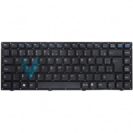 Teclado para Sony Vaio VPC-S132FX/B VPC-S132FX/S Layout BR