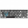 Teclado para HP 15-DA0030NR 15-CW1085NR Layout PO Com Led