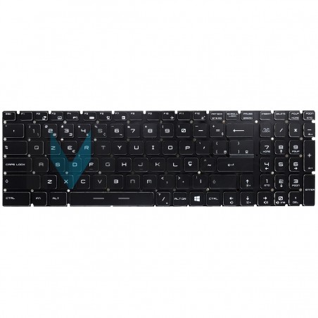 Teclado Para Msi Gp65 Leopard 10scxr Com Led