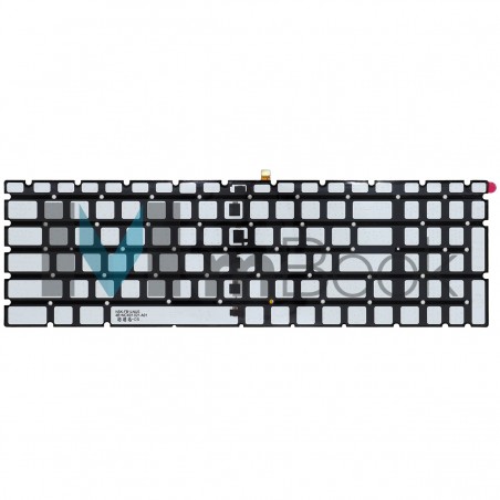 Teclado Para Msi Gp65 Leopard 10scxr Com Led