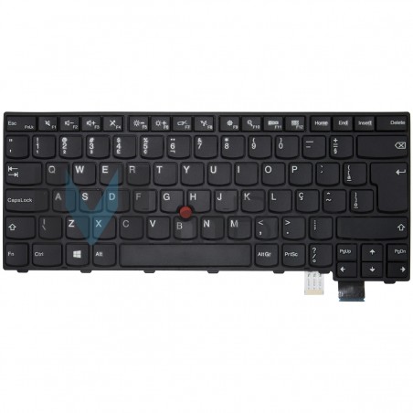 Teclado Para Lenovo Thinkpad T460p 20fn Layout Br Ç