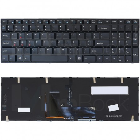 Teclado para Clevo P670RE6-G P670RG-G P670RS