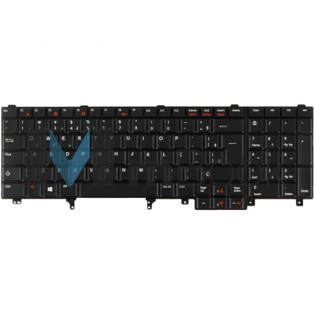 Teclado Dell 017xd7 0cdxtc 0j8nyg Nsk-dw2bc Com Point