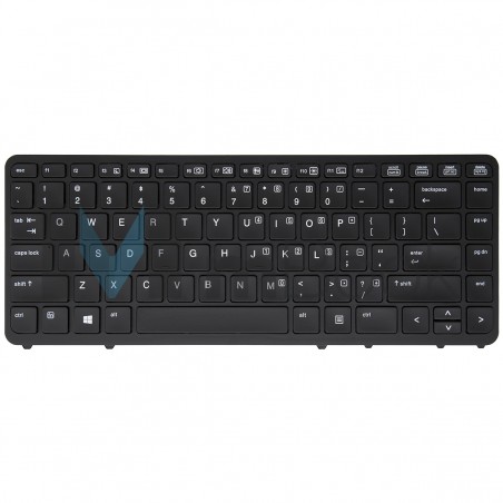 Teclado para HP EliteBook 745 G1 Layout US Com LED